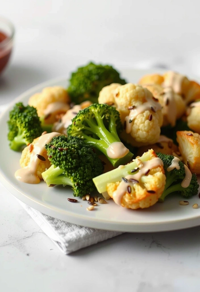 Brokoli sa tahini prelivom